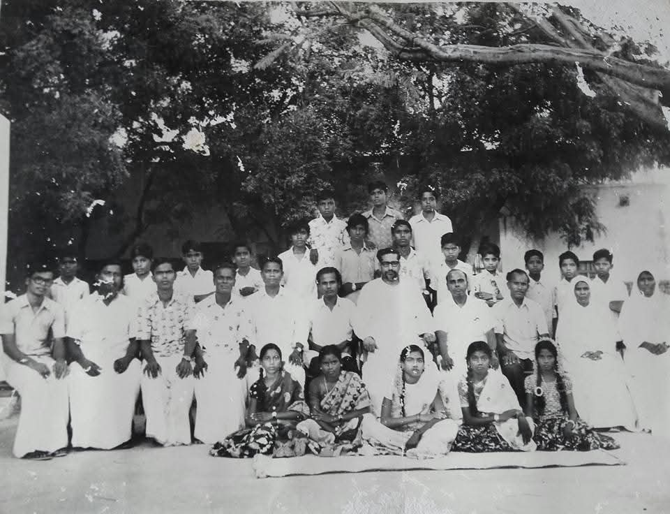 Early staff and students of St. Mary's